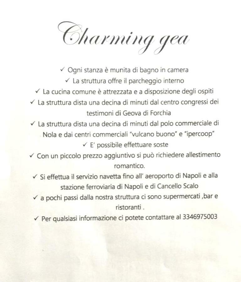 Hotel Charming Gea San Felice a Cancello Exterior foto